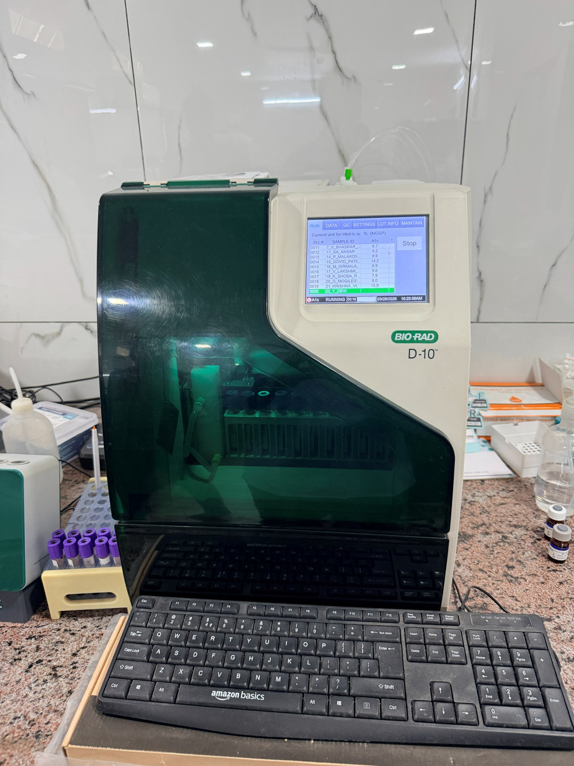 BIORAD D10 HPLC HbA1c Analyser