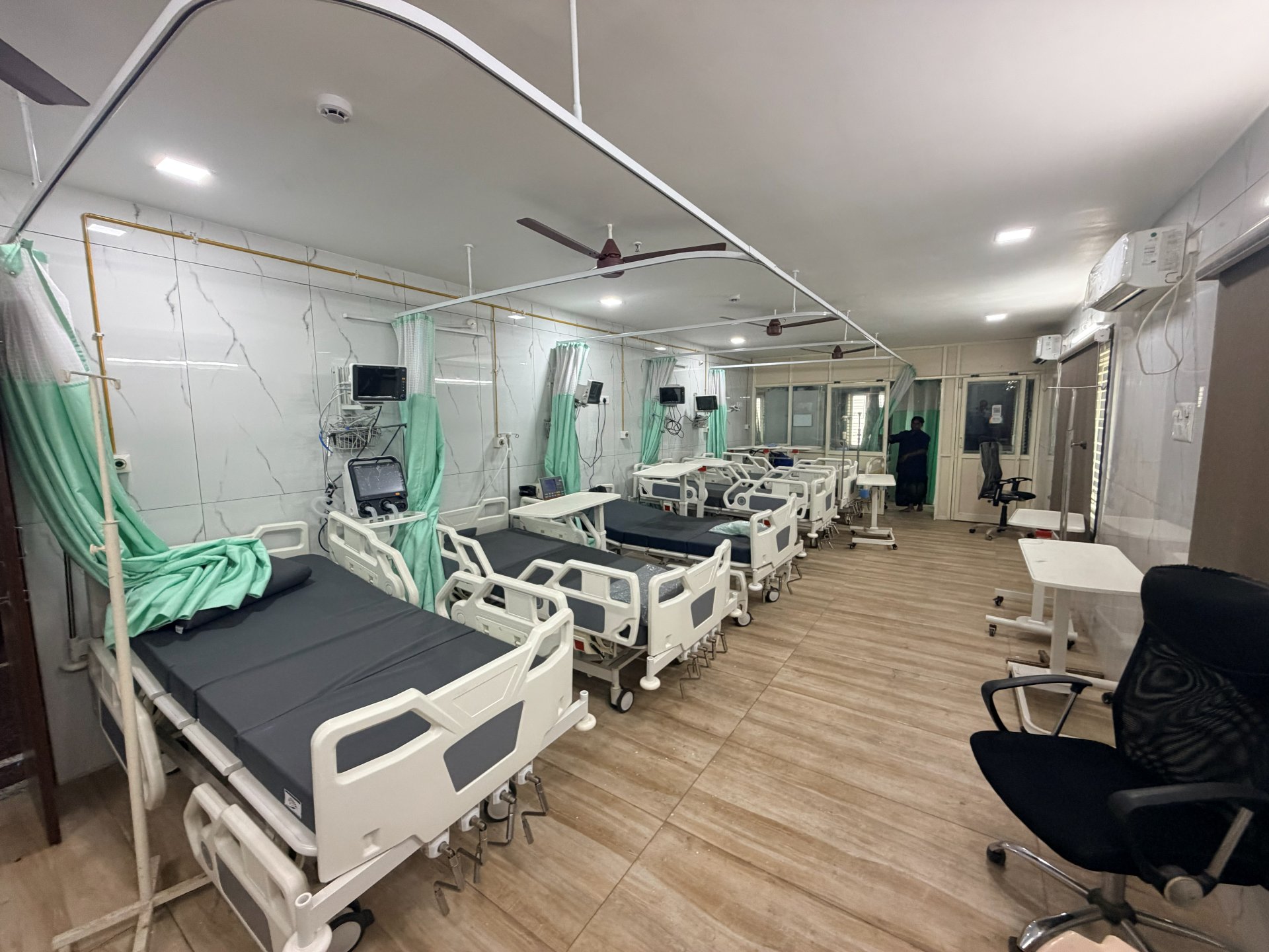 ICU Bed Setup